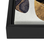 Abstract Pebbles III Framed Canvas Print Gallery Image 3