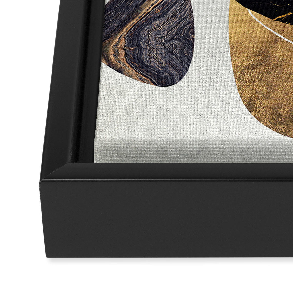 Abstract Pebbles III Framed Canvas Print Gallery Image 3