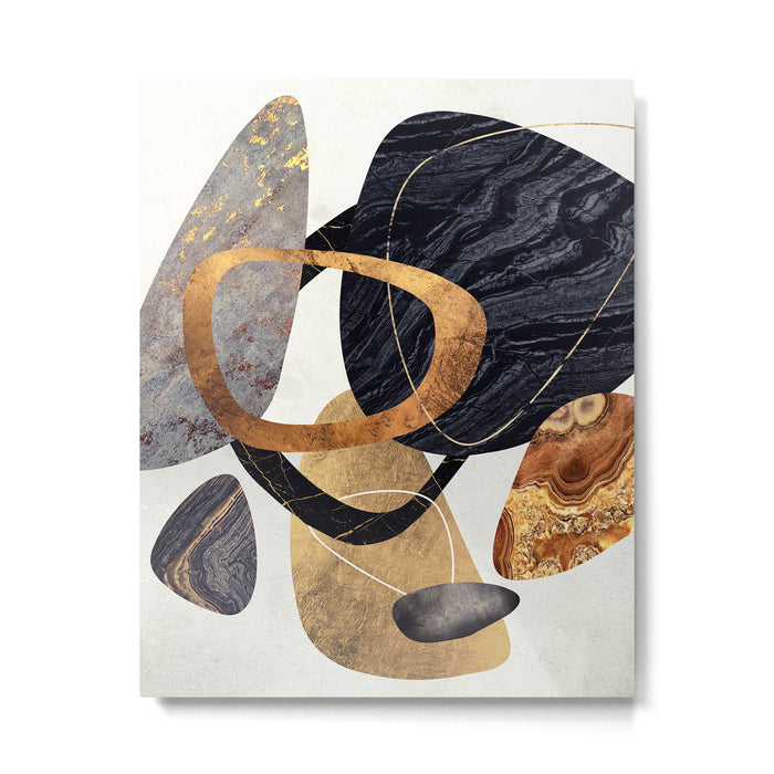Abstract Pebbles III Metal Print Gallery Image 1