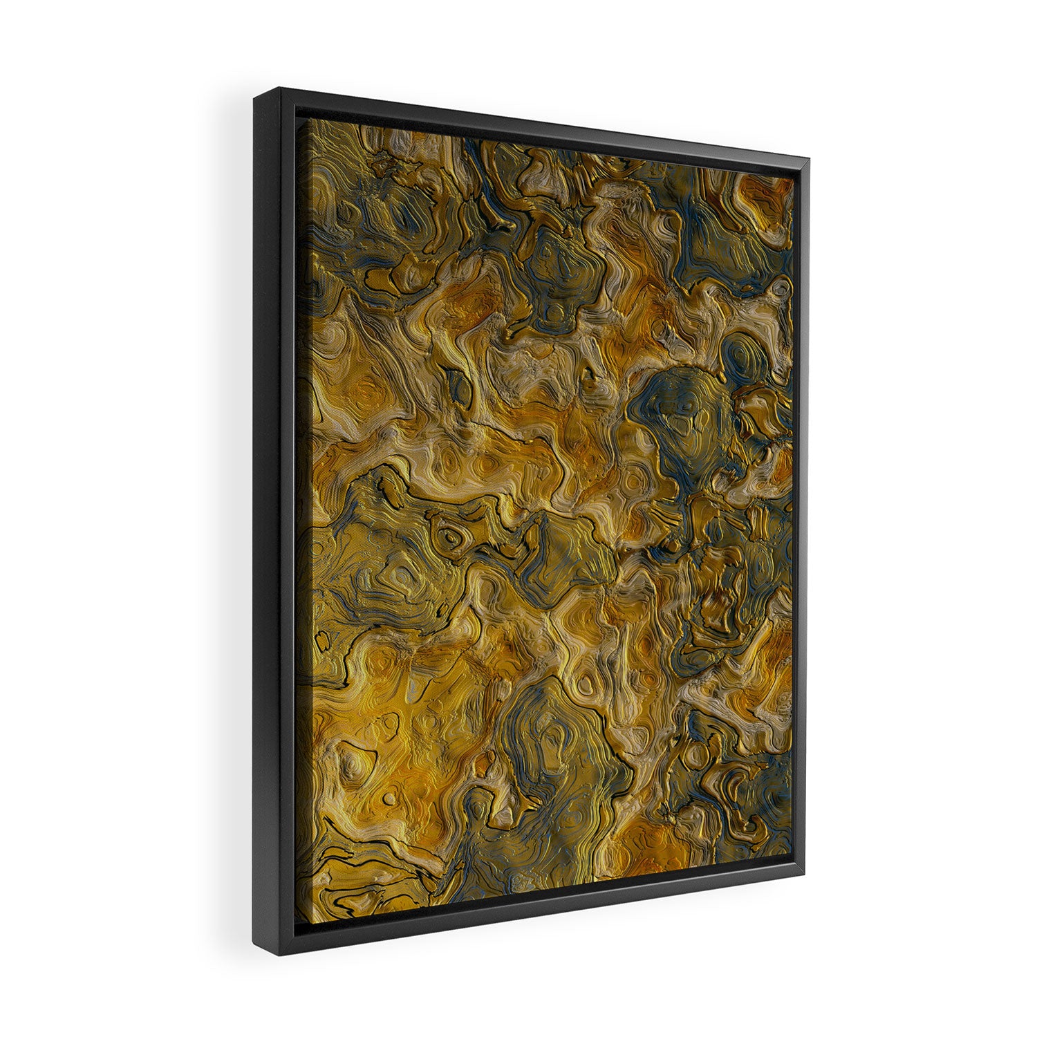 Abstract Studio 5 Framed Canvas Print Gallery Image 2