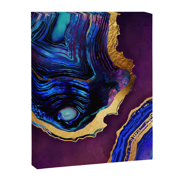Agate Abstract Canvas Print Gallery Image 1