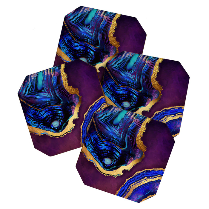Agate Abstract Coaster Gallery Image 1