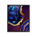 Agate Abstract Framed Canvas Print Gallery Image 8