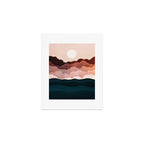 Amber Clouds Art Print Gallery Image 1