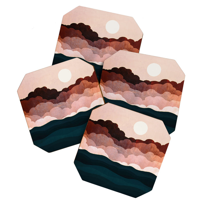 Amber Clouds Coaster Gallery Image 1