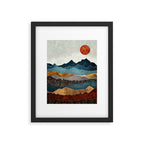 Amber Dusk Framed Art Print Gallery Image 6