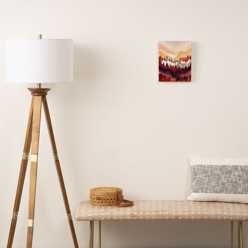 Amber Forest Canvas Print Gallery Image 2