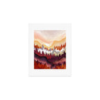Amber Forest Art Print Gallery Image 1