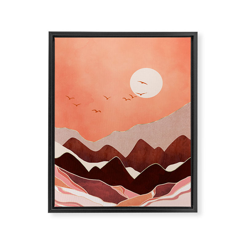 Amber Hills Framed Canvas Print Gallery Image 8