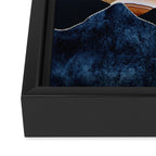 Amber Sun Framed Canvas Print Gallery Image 3