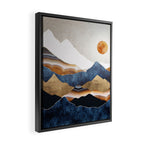 Amber Sun Framed Canvas Print Gallery Image 2