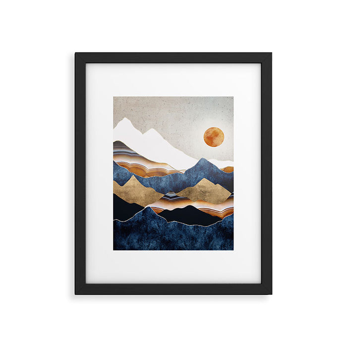 Amber Sun Framed Art Print Gallery Image 1