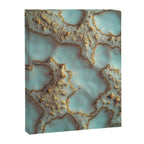 Aqua Coral Reef Abstract Canvas Print Gallery Image 8