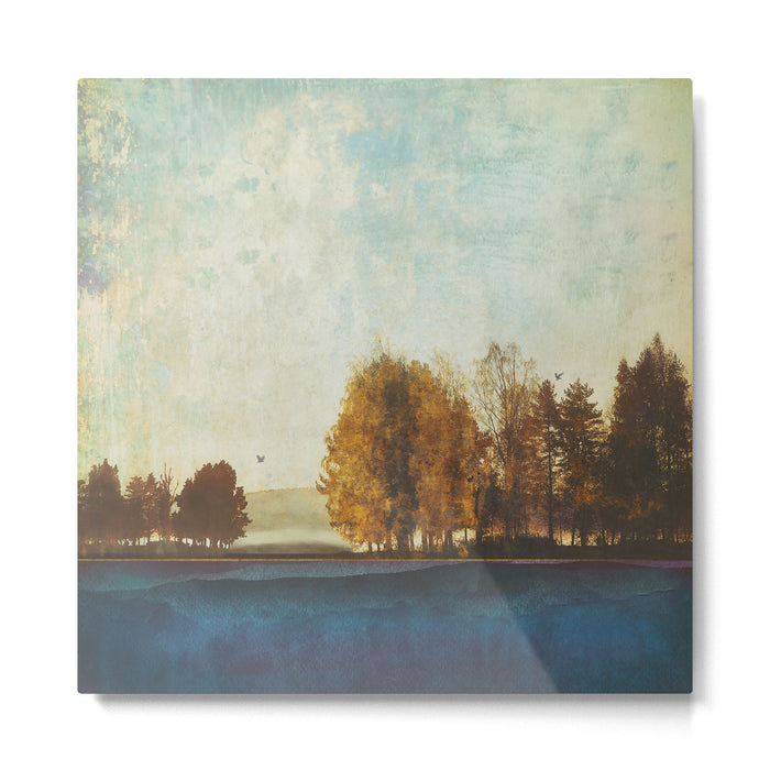 Autumn Afternoon Metal Print Gallery Image 1