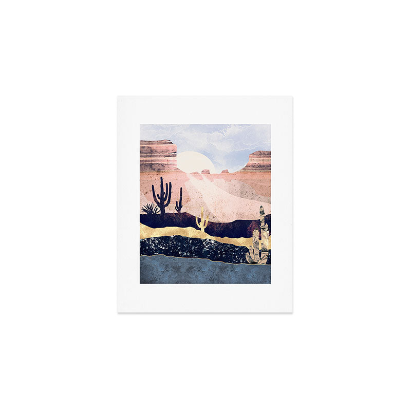 Autumn Desert Art Print Gallery Image 1