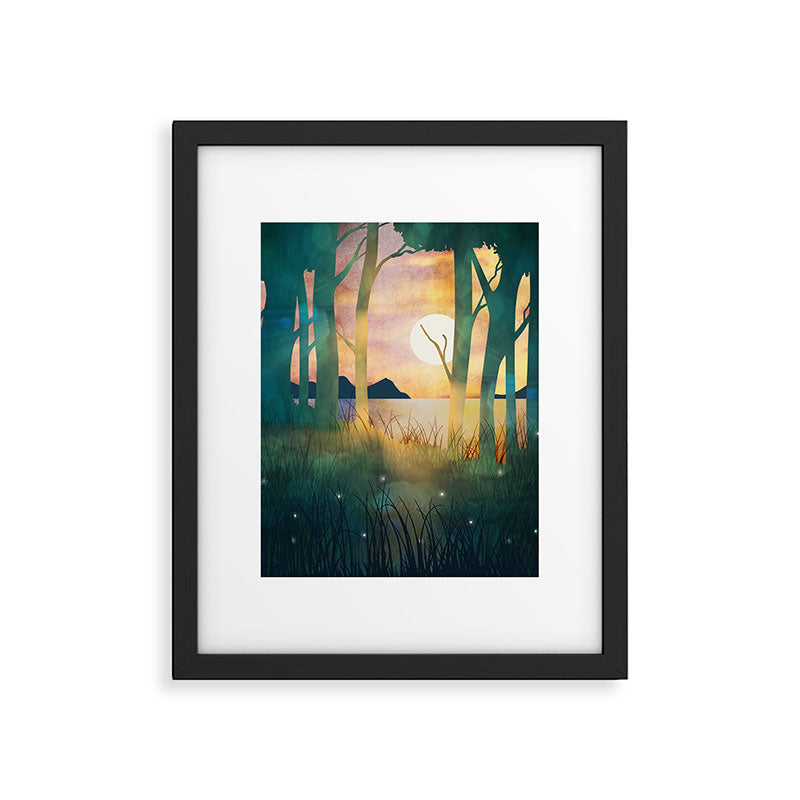Autumn Evening Framed Art Print Gallery Image 6
