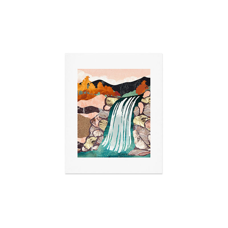 Autumn Falls Art Print Gallery Image 1
