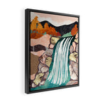 Autumn Falls Framed Canvas Print Gallery Image 2