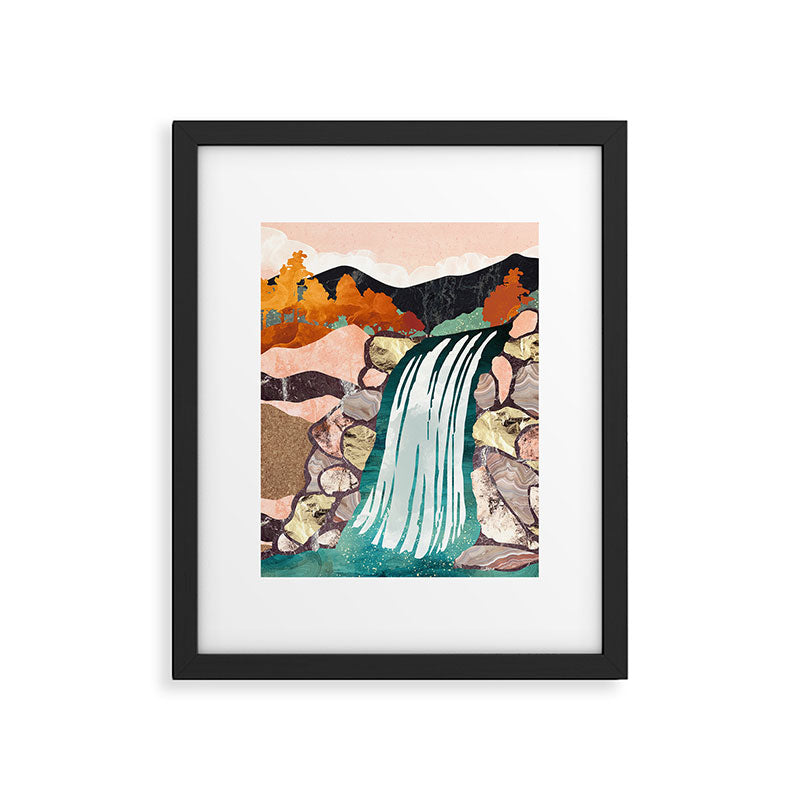 Autumn Falls Framed Art Print Gallery Image 6