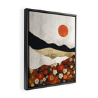Autumn Field Framed Canvas Print Gallery Image 2