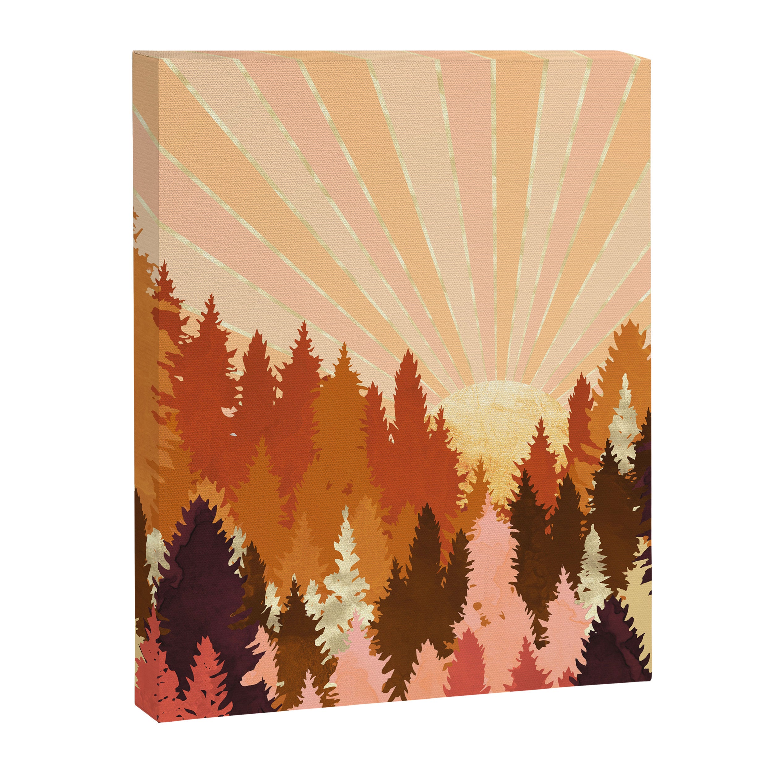 Autumn Forest Canvas Print Gallery Image 8