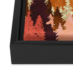 Autumn Forest Framed Canvas Print Gallery Image 3