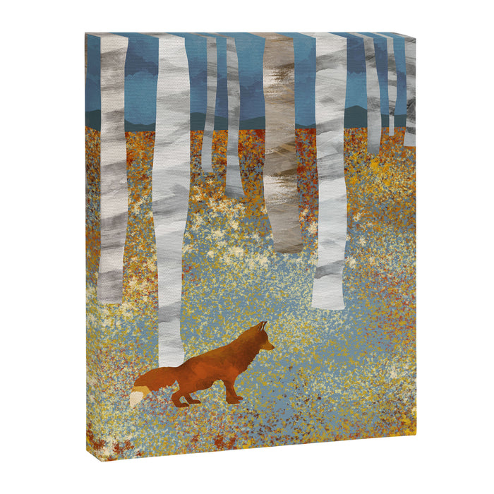 Autumn Fox Canvas Print Gallery Image 1