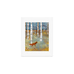 Autumn Fox Art Print Gallery Image 1