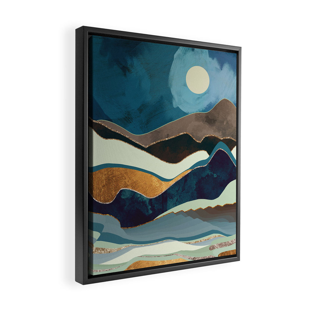 Autumn Hills Framed Canvas Print Gallery Image 2
