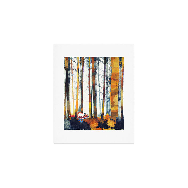 Autumn Hunt Art Print Gallery Image 1