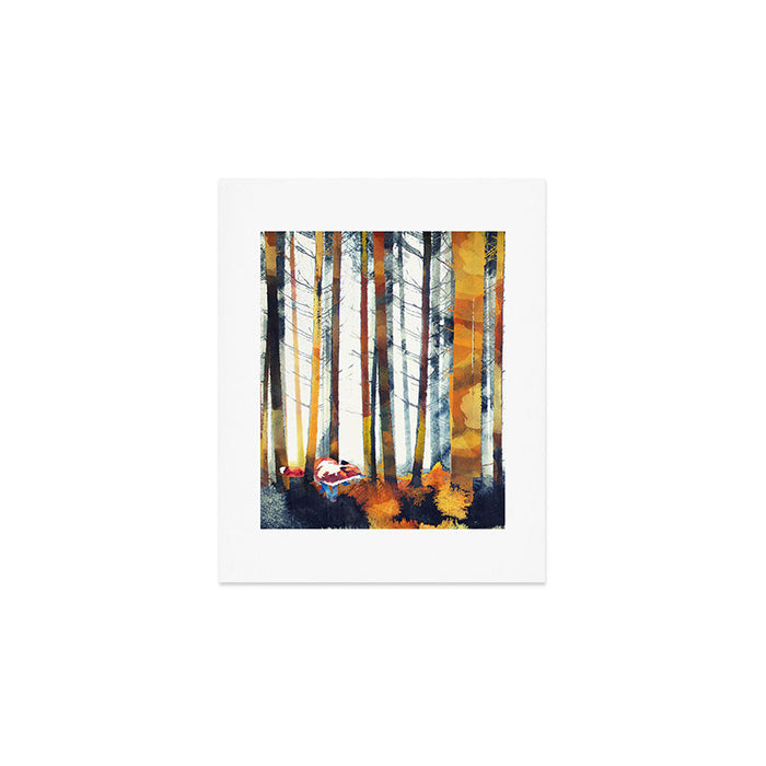 Autumn Hunt Art Print Gallery Image 1