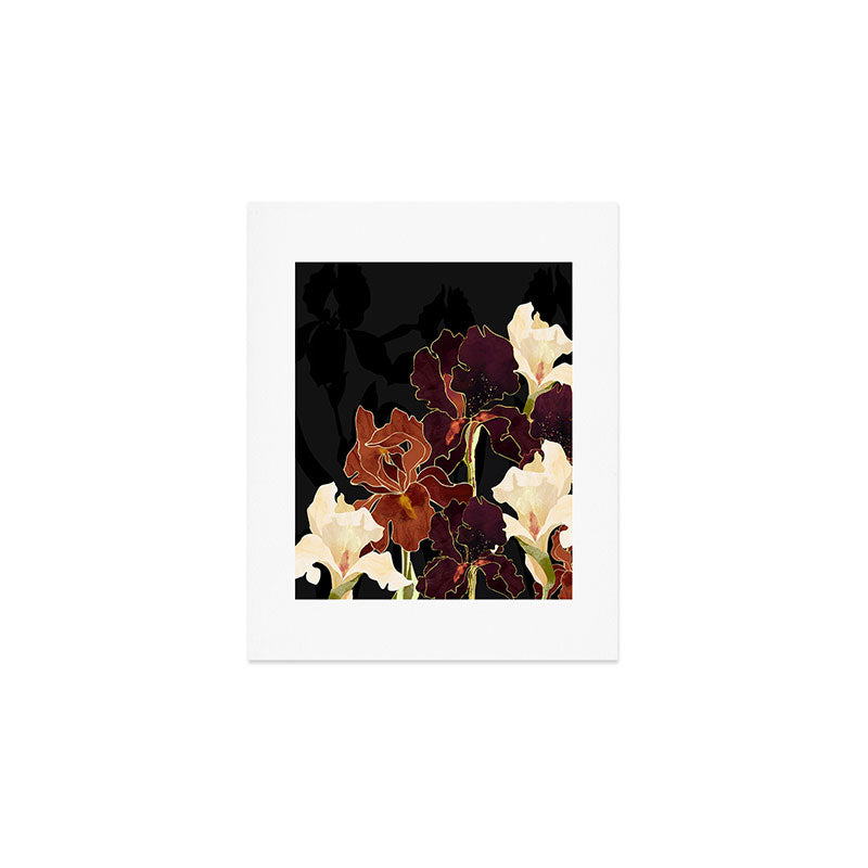 Autumn Iris Art Print Gallery Image 1