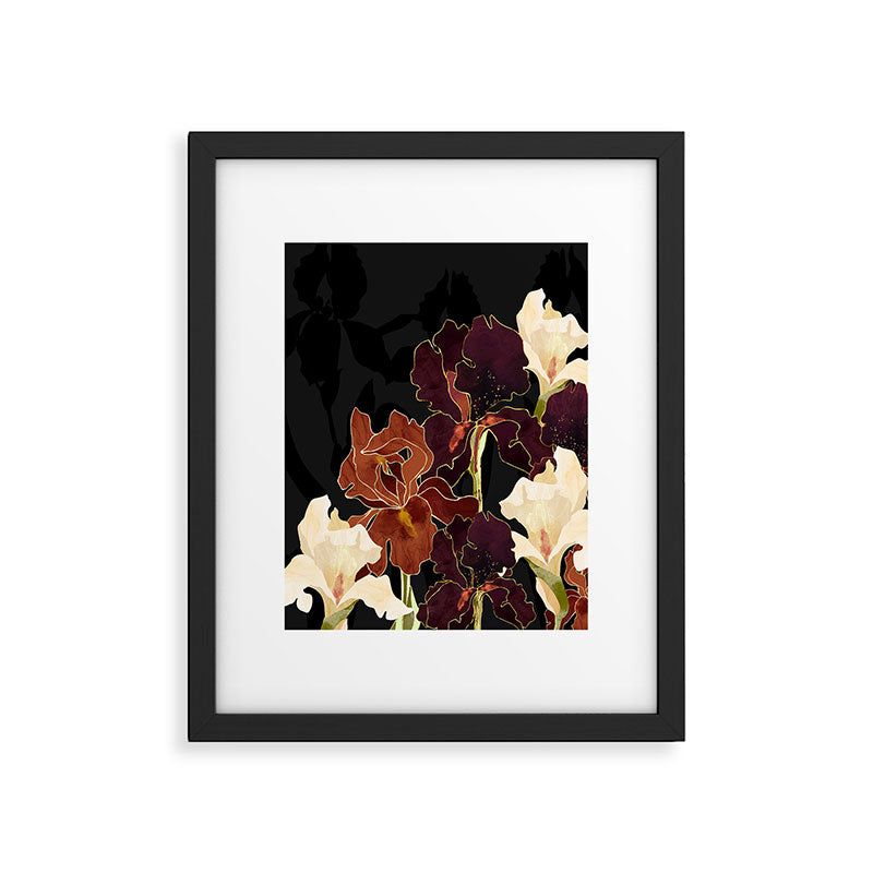 Autumn Iris Framed Art Print Gallery Image 6