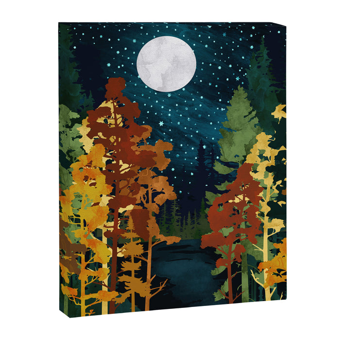 Autumn Lake Canvas Print Gallery Image 1
