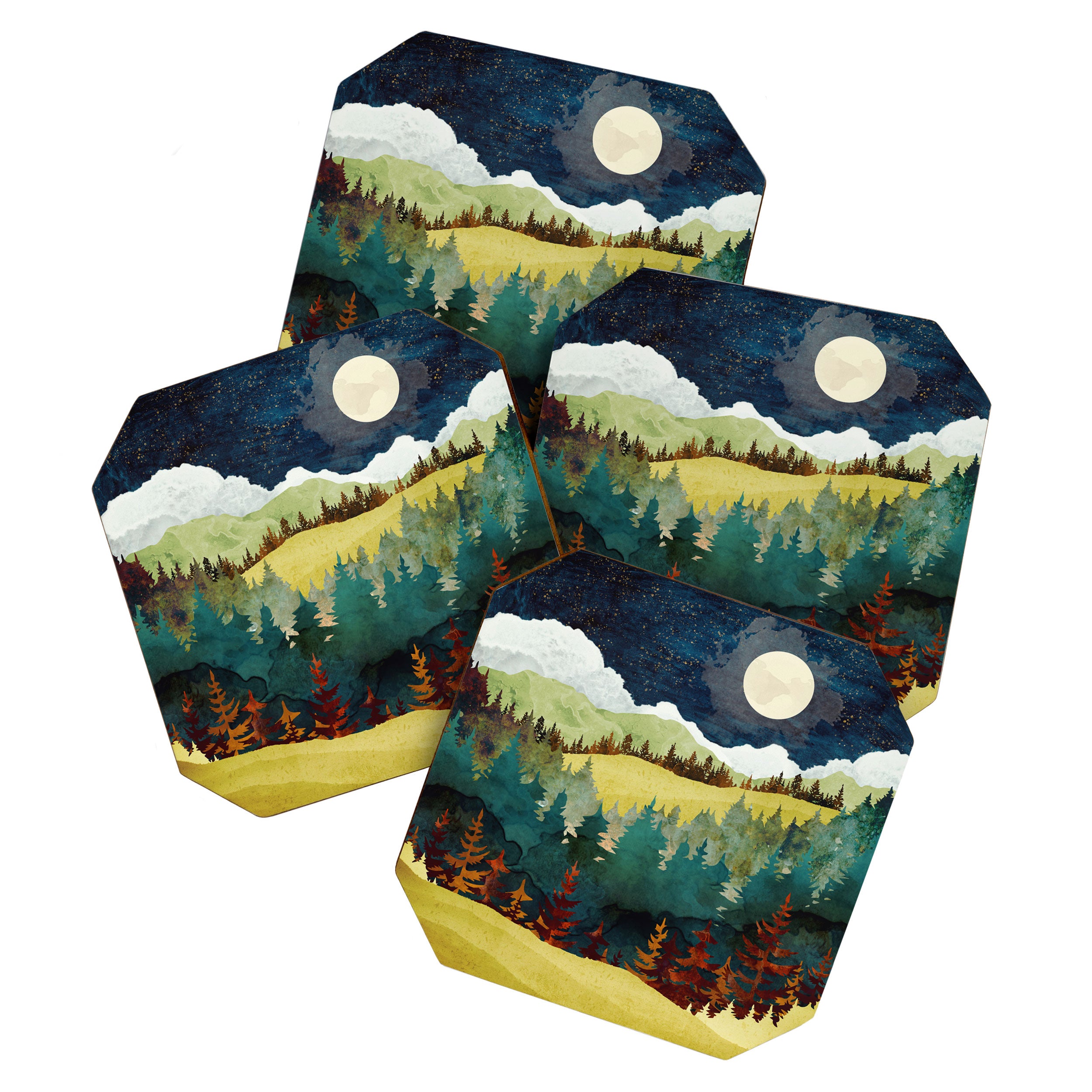 Autumn Moon Coaster Gallery Image 1