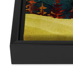 Autumn Moon Framed Canvas Print Gallery Image 3