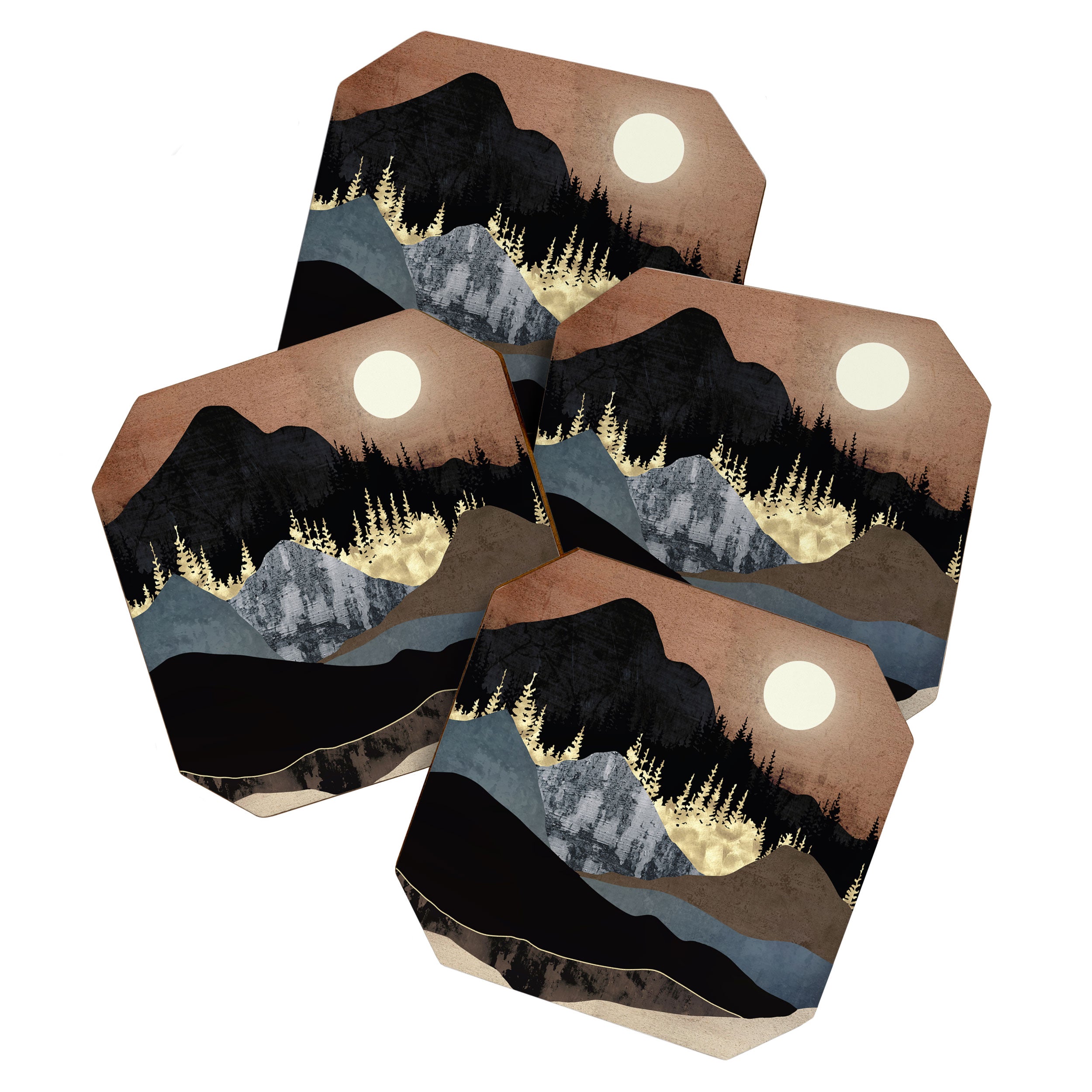 Autumn Mountains Coaster Gallery Image 1