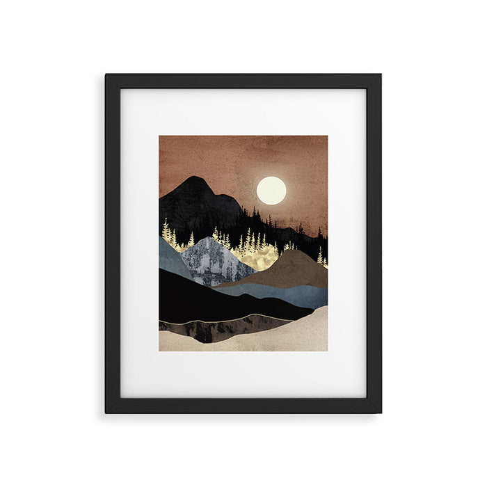 Autumn Mountains Framed Art Print Gallery Image 1