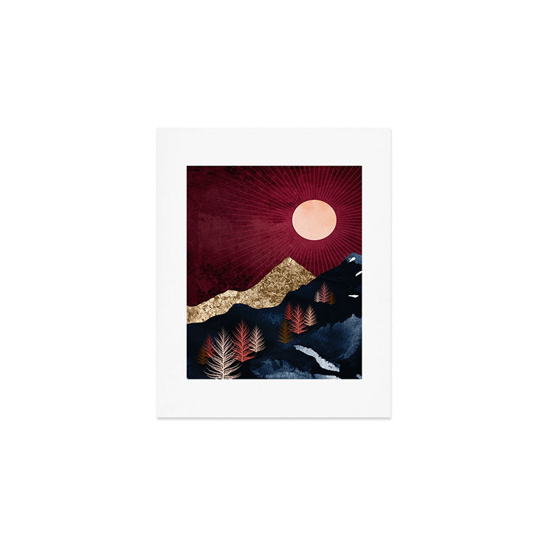 Autumn Night Art Print Gallery Image 1
