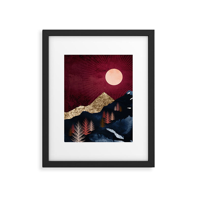 Autumn Night Framed Art Print Gallery Image 6