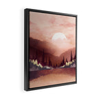 Autumn Reflection Framed Canvas Print Gallery Image 2
