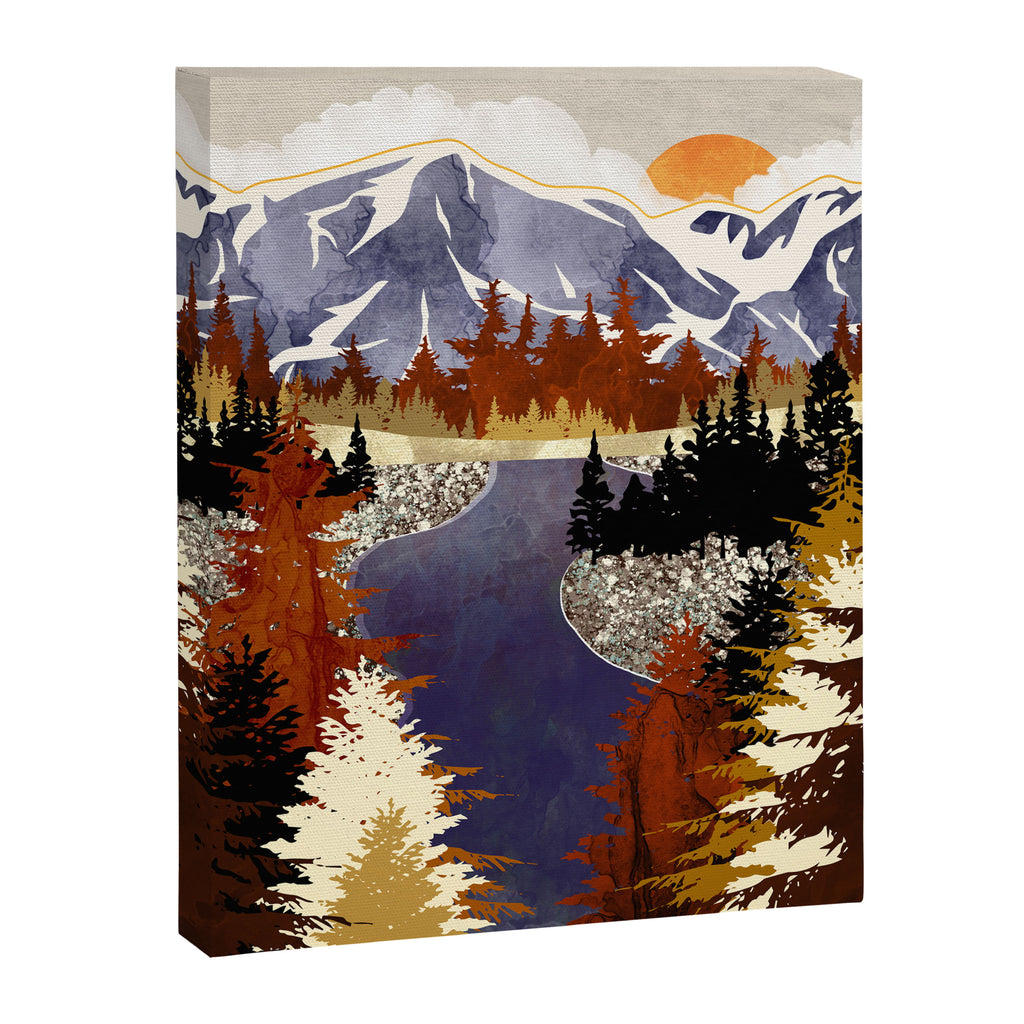 Autumn River Canvas Print Gallery Image 8