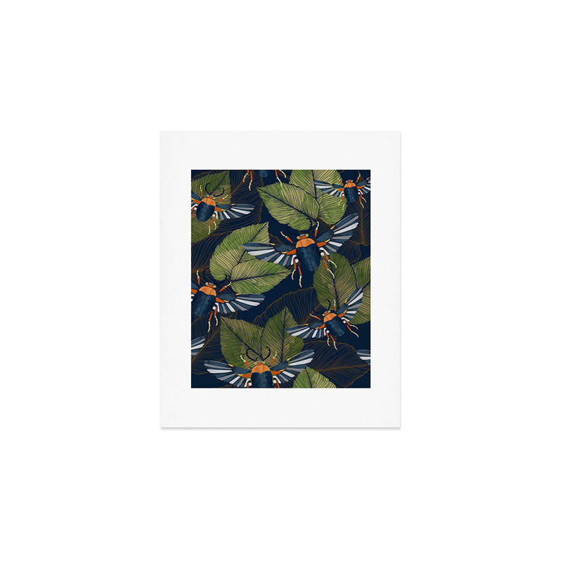 Autumn Scarab Art Print Gallery Image 1