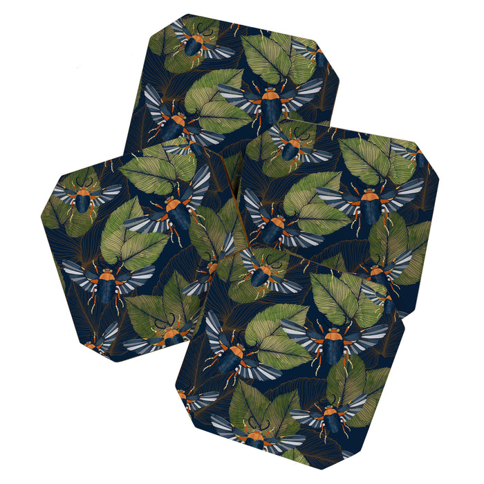 Autumn Scarab Coaster Gallery Image 1