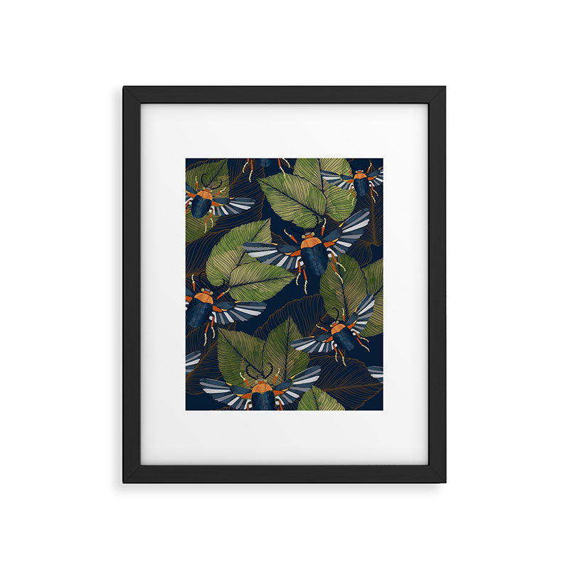 Autumn Scarab Framed Art Print Gallery Image 6