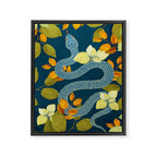 Autumn Serpent Garden Framed Canvas Print Gallery Image 8