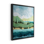 Autumn Shore Framed Canvas Print Gallery Image 2