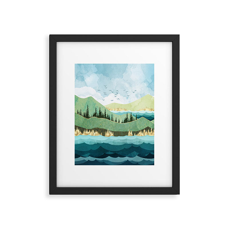 Autumn Shore Framed Art Print Gallery Image 6