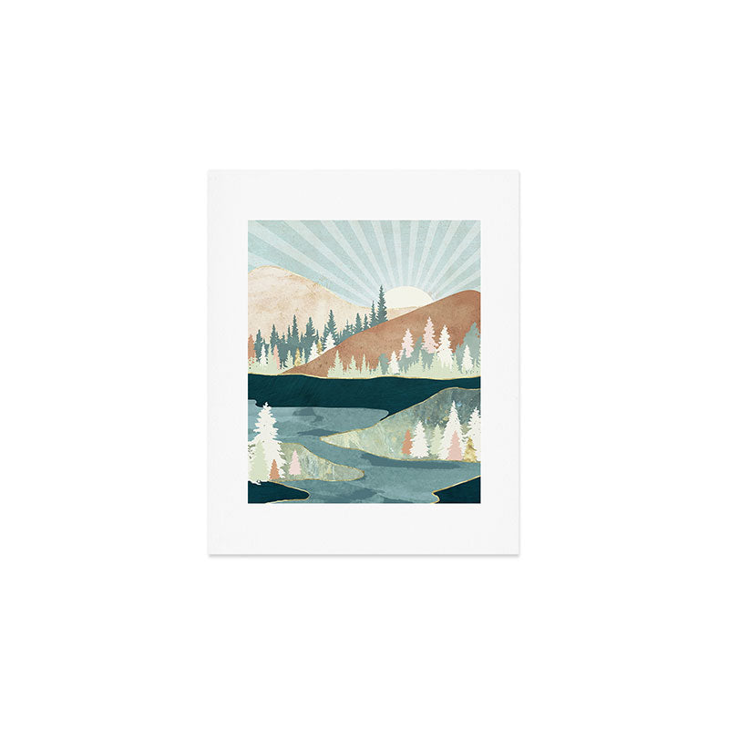 Autumn Sun Art Print Gallery Image 1
