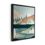 Autumn Sun Framed Canvas Print Gallery Image 2